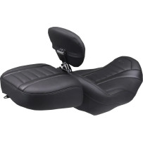 Asiento Solo Deluxe Touring — 39.5 cm (15-1/2"), Negro/Gris, Fibra de carbono