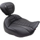 Asiento Solo Deluxe Touring — 39.5 cm (15-1/2"), Negro/Gris, Fibra de carbono