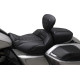 Asiento Solo Deluxe Touring — 39.5 cm (15-1/2"), Negro/Gris, Fibra de carbono