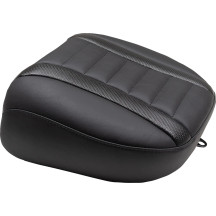 Asiento para pasajero Deluxe Touring — Negro