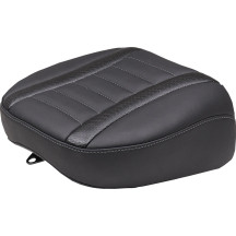 Deluxe Touring Passenger Seat — 12" pedestal, Black