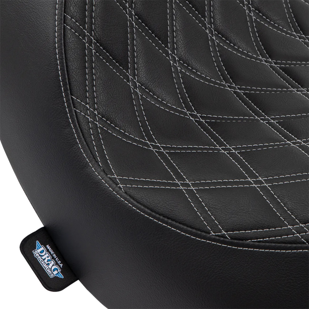 Solo Seat — 28.5 in length, 12.5 in width, Black, Silver