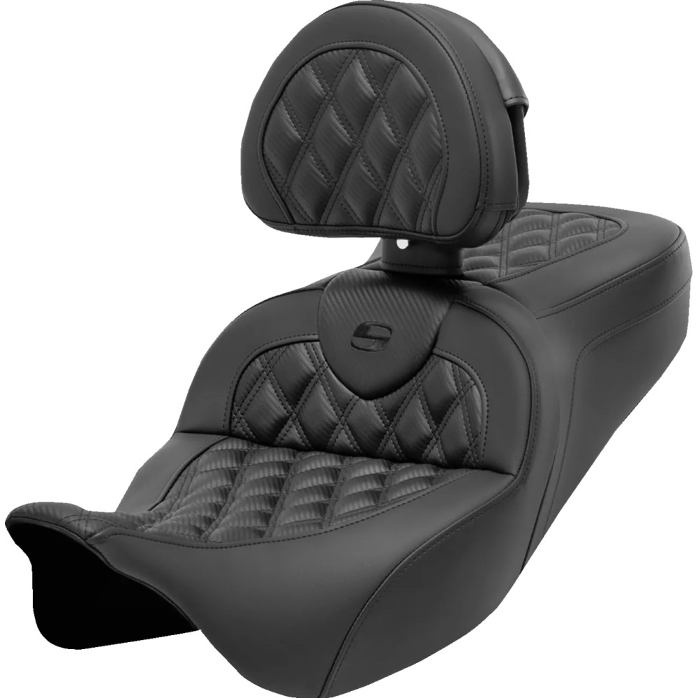 Roadsofa™ Seat — 78.5 cm overall, 38 cm driver length, 39.5 cm driver width, Black