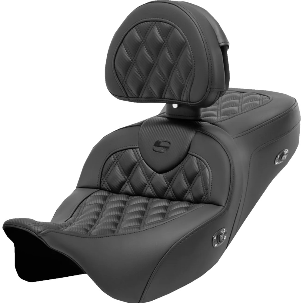 Roadsofa™ Seat — Overall length 78.5 cm, Driver width 39.5 cm, Black