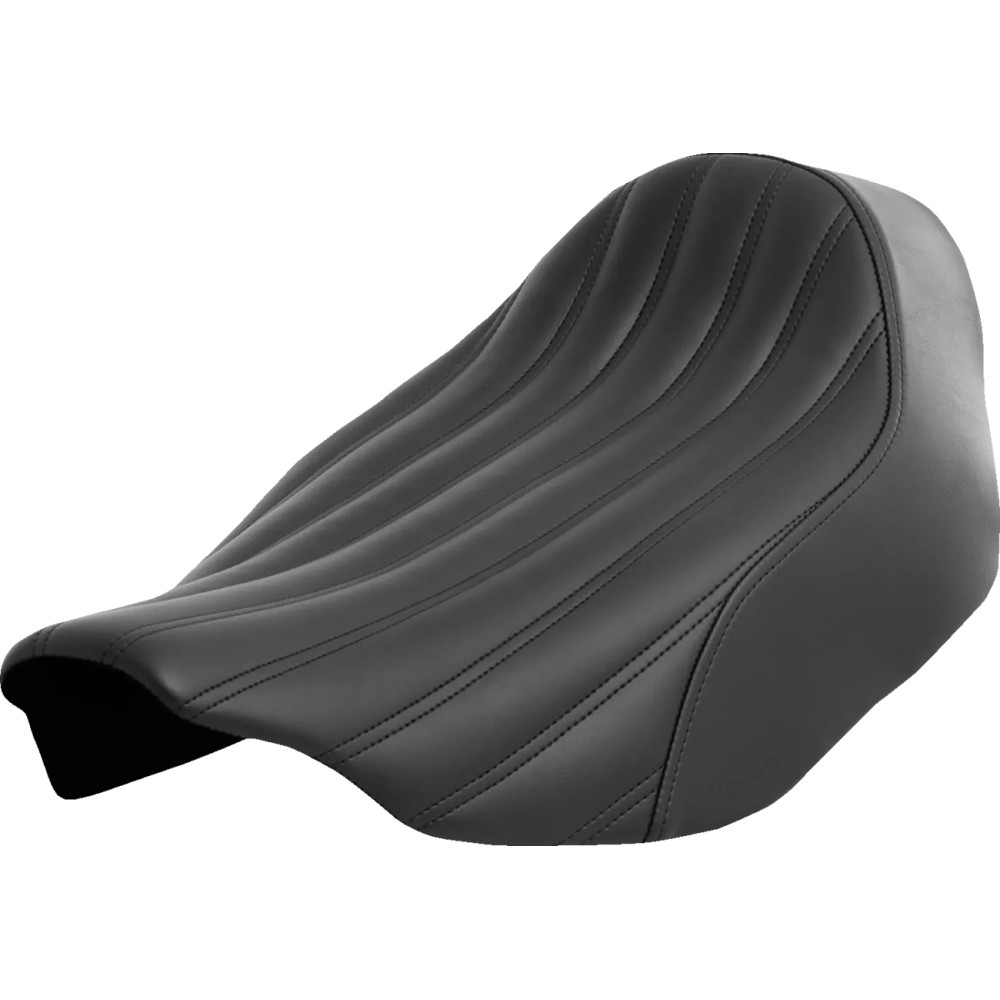 Renegade Knuckle Solo Seat — 15-1/2" L, 12-1/2" W, 23" overall, Black