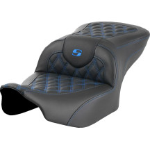 Roadsofa™ Lattice Stitch Seat — 2-Up, 77.5 cm (30.5") , Black