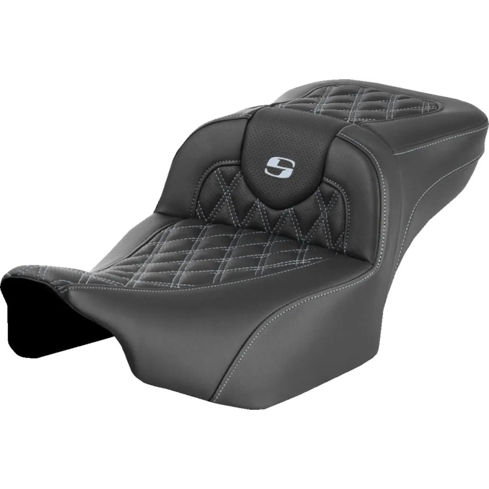 Roadsofa™ Extended Reach Seat — Black, 17.5" x 14", 5.5" lumbar