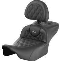 Roadsofa™ Extended Reach Seat — 17.5" x 14", 5.5" lumbar, Black