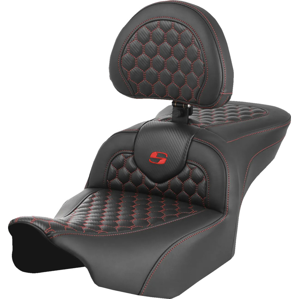 Honeycomb Roadsofa™ Seat — Black, 30.5" overall, 16" driver