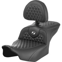 Honeycomb Roadsofa™ Seat — Overall 77.5 cm (30.5"), driver 40.5×35.5 cm (16×14"), Black