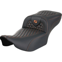 Roadsofa™ Extended Reach Seat — 17.5" driver, 5.5" lumbar, Black