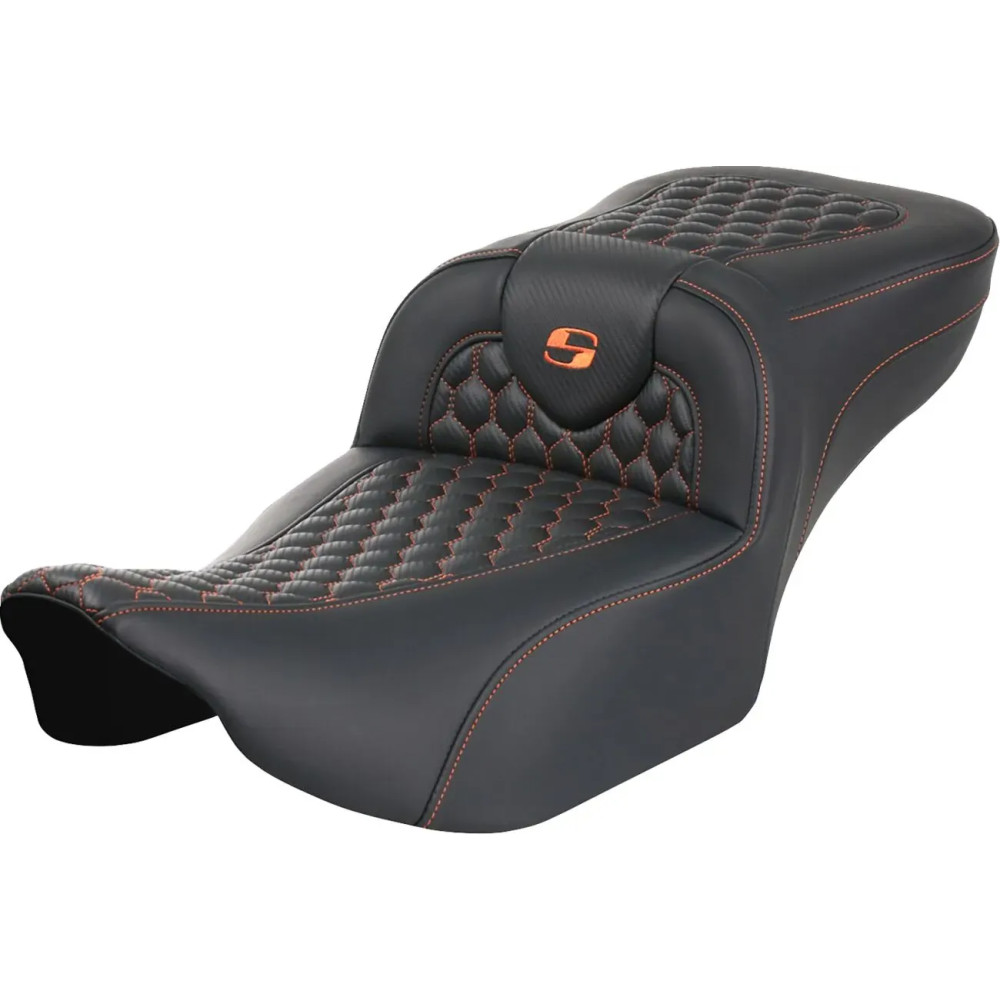 Roadsofa™ Extended Reach Seat — 17.5" driver, 5.5" lumbar, Black