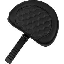 Asiento Roadsofa™ de alcance extendido — asiento conductor 44.5 cm, longitud total 77.5 cm, soporte lumbar 13.97 cm, Negro