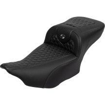 Asiento Roadsofa™ de alcance extendido — asiento conductor 44.5 cm, longitud total 77.5 cm, soporte lumbar 13.97 cm, Negro