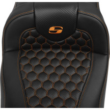 Asiento Roadsofa™ de alcance extendido — 44.5 cm largo del asiento, 35.5 cm ancho, Negro