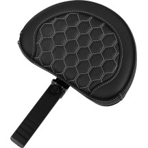 Roadsofa™ Extended Reach Seat — Driver 17-1/2"×14", Overall 30-1/2", 5-1/2" lumbar, Black