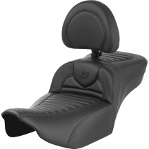Roadsofa™ Extended Reach Seat — 17.5" driver length, 14" driver width, Black