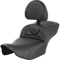 Roadsofa™ Extended Reach Seat — 17.5" driver length, 14" driver width, Black