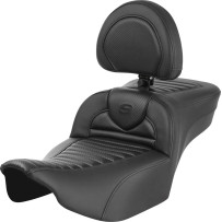Roadsofa™ Extended Reach Seat — 17-1/2" driver length, 14" driver width, 5-1/2" lumbar, Black