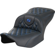 Roadsofa™ Lattice Stitch Seat — Black, Blue, 77.5 cm (30.5")