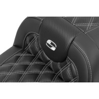 Roadsofa™ Carbon Fiber Seat — lumbar height 5.5", overall length 30.5"