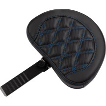 Roadsofa™ Lattice Stitch Seat — 77.5 cm (30-1/2") overall, 40.5 cm (16") driver, Black