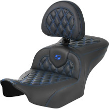 Roadsofa™ Lattice Stitch Seat — 77.5 cm (30-1/2") overall, 40.5 cm (16") driver, Black