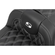 Roadsofa™ Lattice Stitch Seat — Overall 77.5 cm (30-1/2"), Driver 40.5 cm (16"), Black