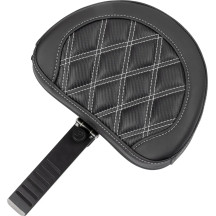 Roadsofa™ Lattice Stitch Seat — Overall 77.5 cm (30-1/2"), Driver 40.5 cm (16"), Black