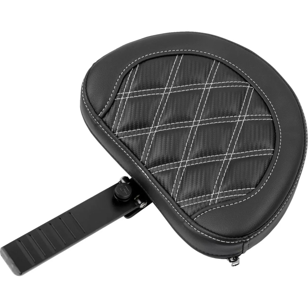 Roadsofa™ Lattice Stitch Seat — 77.5 cm (30.5") overall, 35.5 cm (14") driver width, Black