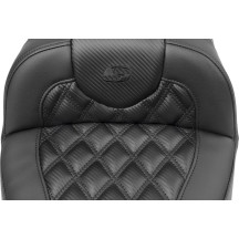 Roadsofa™ Extended Reach Seat — 17.5" driver, 14" width, 5.5" lumbar, Black