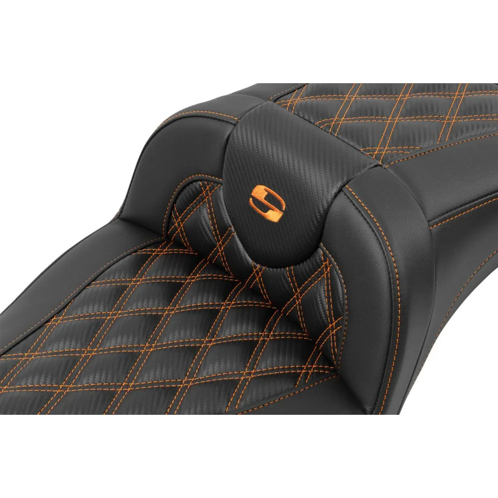 Roadsofa™ Extended Reach Seat — 17-1/2" driver length, 14" driver width, Black