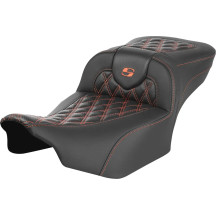 Roadsofa™ Extended Reach Seat — 17-1/2" driver length, 14" driver width, Black