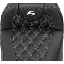 Roadsofa™ Extended Reach Seat — Extended Reach, 17-1/2" driver length, Black