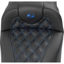 Roadsofa™ Extended Reach Seat — Overall length 30.5 in, driver width 14 in, 5.5 in lumbar, Black