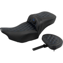 Roadsofa™ Extended Reach Seat — Overall length 30.5 in, driver width 14 in, 5.5 in lumbar, Black
