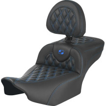 Roadsofa™ Extended Reach Seat — Overall length 30.5 in, driver width 14 in, 5.5 in lumbar, Black