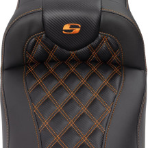 Roadsofa™ Extended Reach Seat — 44.5 cm driver length, 35.5 cm driver width, Black