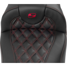 Roadsofa™ Extended Reach Seat — 17-1/2" driver length, 14" driver width, 5-1/2" lumbar, Black
