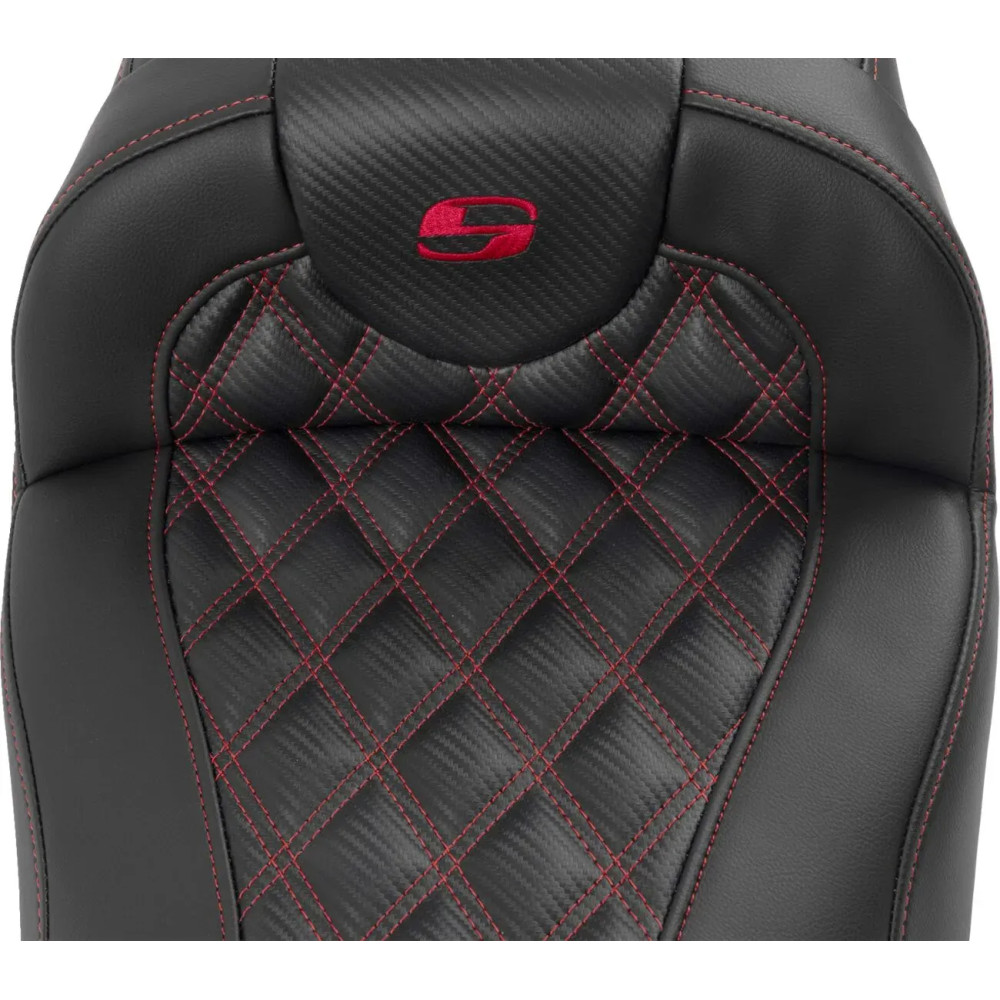 Roadsofa™ Extended Reach Seat — 17-1/2" driver length, 14" driver width, 5-1/2" lumbar, Black