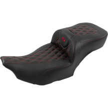Roadsofa™ Extended Reach Seat — 17-1/2" driver length, 14" driver width, 5-1/2" lumbar, Black