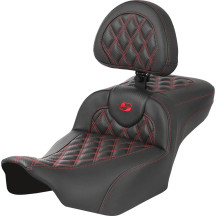 Roadsofa™ Extended Reach Seat — 17-1/2" driver length, 14" driver width, 5-1/2" lumbar, Black
