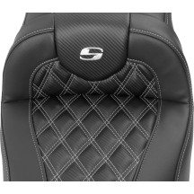 Roadsofa™ Extended Reach Seat — 17.5 in driver length, 14 in driver width, Black