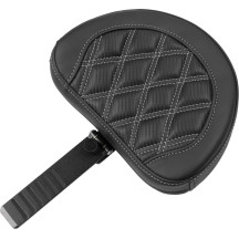 Roadsofa™ Extended Reach Seat — 17.5 in driver length, 14 in driver width, Black