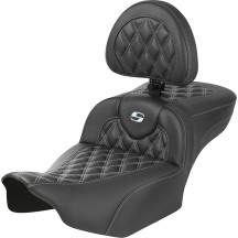 Roadsofa™ Extended Reach Seat — 17.5 in driver length, 14 in driver width, Black