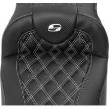 Roadsofa™ Extended Reach Seat — 44.5 cm (17-1/2") driver length, 35.5 cm (14") width, Black