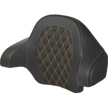 Tour Pak® Backrest Pad — Black, Gold