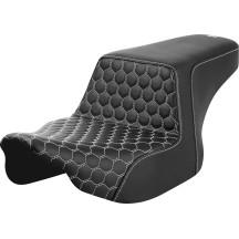 Honeycomb Step-Up Seat — 30.5 in overall, 2-Up, Black