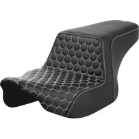 Honeycomb Step-Up Seat — 30.5 in overall, 2-Up, Black