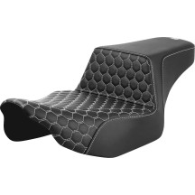 Honeycomb Step-Up Seat — Black, 77.5 cm overall length, Fits standard tank